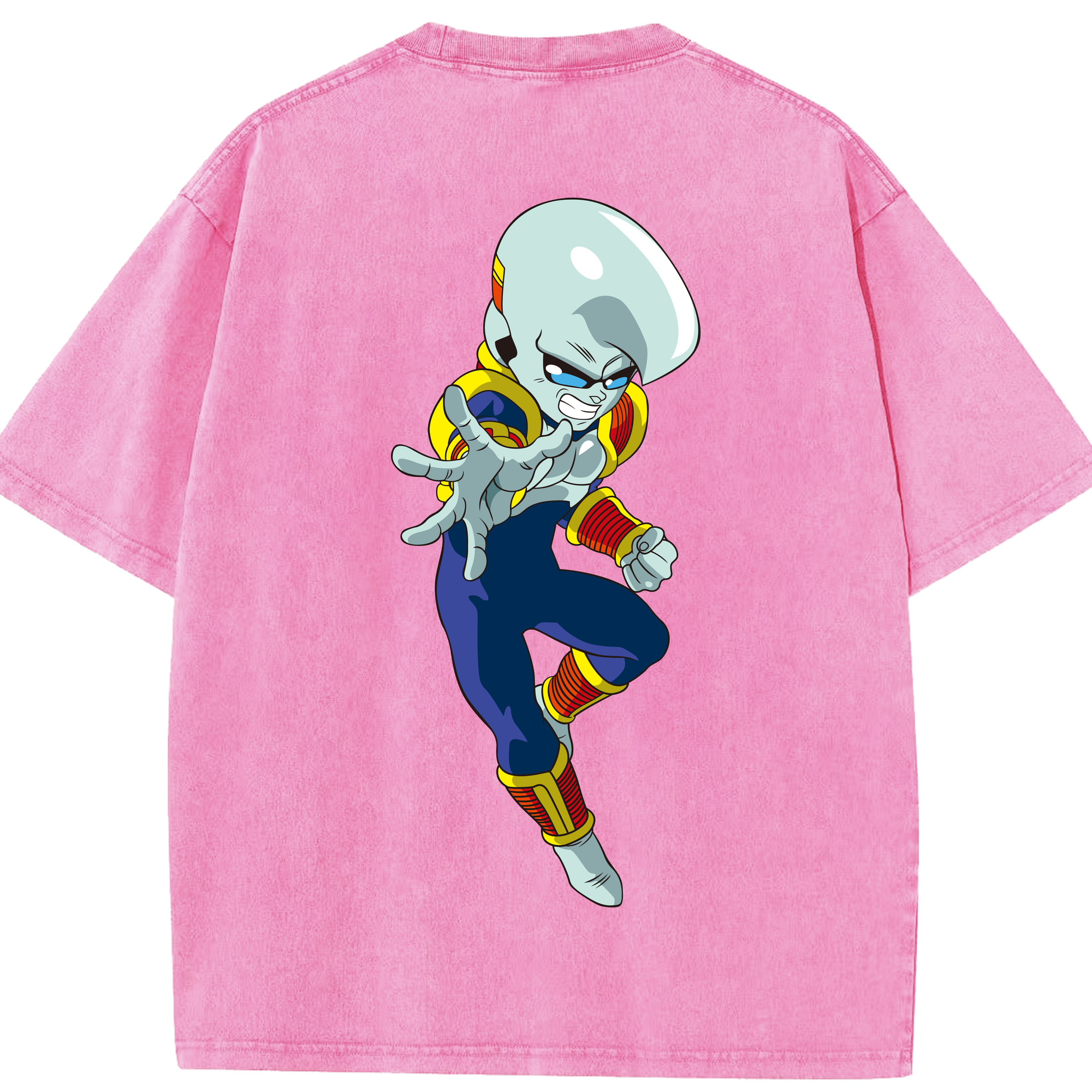 （画像用） ドラゴンボール DRAGON BALL 綿100% ヴィンテージ風 半袖Tシャツ（背面プリント）